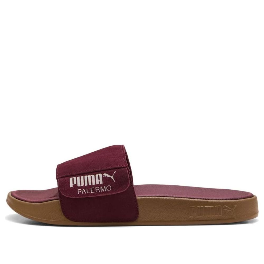 PUMA Leadcat 2.0 Palermo Foil Slides 'Ruby Shimmer' 399041-08