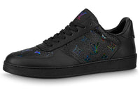 LOUIS VUITTON Rivoli Stylish Skateboarding Shoes Men's Black