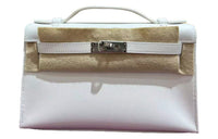 HERMES Mini Kelly Generation 1 Swift Leather Kelly Bag Handbags Regular Women's New White