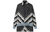 LOUIS VUITTON Monogram Wave Pajama Shirt Shirt Women's Multicolor