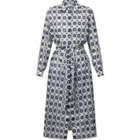 LOUIS VUITTON 3D Monogram Tile Fil Coupé Shirt Dress