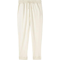 Loro Piana Cocooning FW24 Knitted Sweatpants Men's Vanilla Ivory