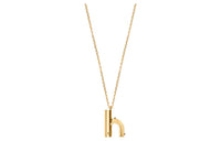 LOUIS VUITTON Lv & Me Necklace Letter H