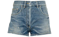 PRADA Denim Shorts Women's Blue