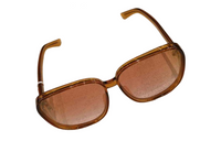 DIOR - Rectangular Sunglasses Women's Brown