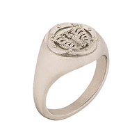 DIOR Metal Rings Unisex Palladium Gold