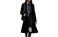 CHANEL Leather Jackets Women's Black