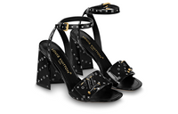 LOUIS VUITTON Shake Stylish Sandals Women's Black