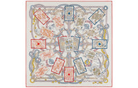 HERMES 2020 2024 Dame De Couer Silk Scarf Scarves