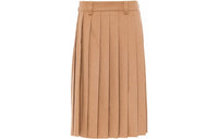 MIU MIU Casual Long Skirts Women's Camel