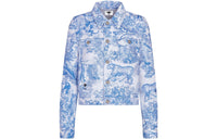 DIOR Quarterly New Products Denim Jackets Women's Blue