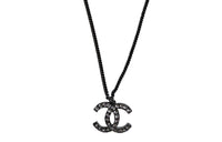 CHANEL Necklaces Women's Gunmetal Gray