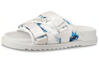 LOUIS VUITTON Honolulu Stylish Sandals Men's Blue White