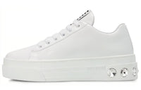 MIU MIU Low-Top Casual Shoes Women's White