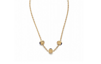 LOUIS VUITTON 2013 Logo charm Necklace