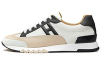 HERMES Trail Low-Top Casual Shoes Men's Ecru