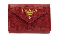 PRADA Coin Purses Wallets Women's Red