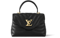 LOUIS VUITTON New Wave Smooth Cow Leather Shoulder Bag Crossbody Bag Handbag Regular Women's Black