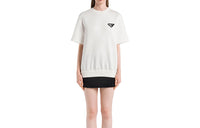 PRADA SS22 Drop Shoulder Sleeve T Shirt Women's