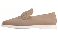 LOUIS VUITTON Estate Loafers Men's Gray