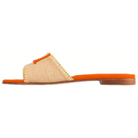 LOUIS VUITTON Capri Slide Slippers Women's Orange