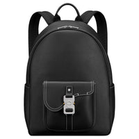DIOR Saddle Grain Calfskin Backpack Regular Men's Black