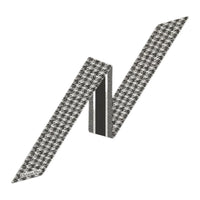 DIOR Silk Silk Scarves Women's Gray