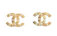 CHANEL Earrings Women's Gold