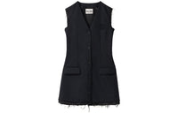 MIU MIU FW23 Sleeveless Dress Women's Marine Blue