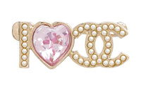 CHANEL Brooches Women's Pink