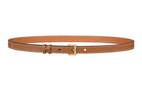 HERMES Epsom Calfskin Belt Cow Leather Women's Brown Width  1.5cm