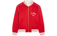 CELINE Paris Teddy Jacket In Satin