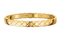 CHANEL 22c Early Spring 18K Gold Bangles Women's