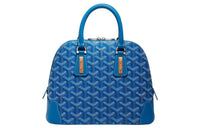 GOYARD Vendôme Canvas With Calfskin Dome Bag Handbag, Shoulder Bag Mini Women's Blue