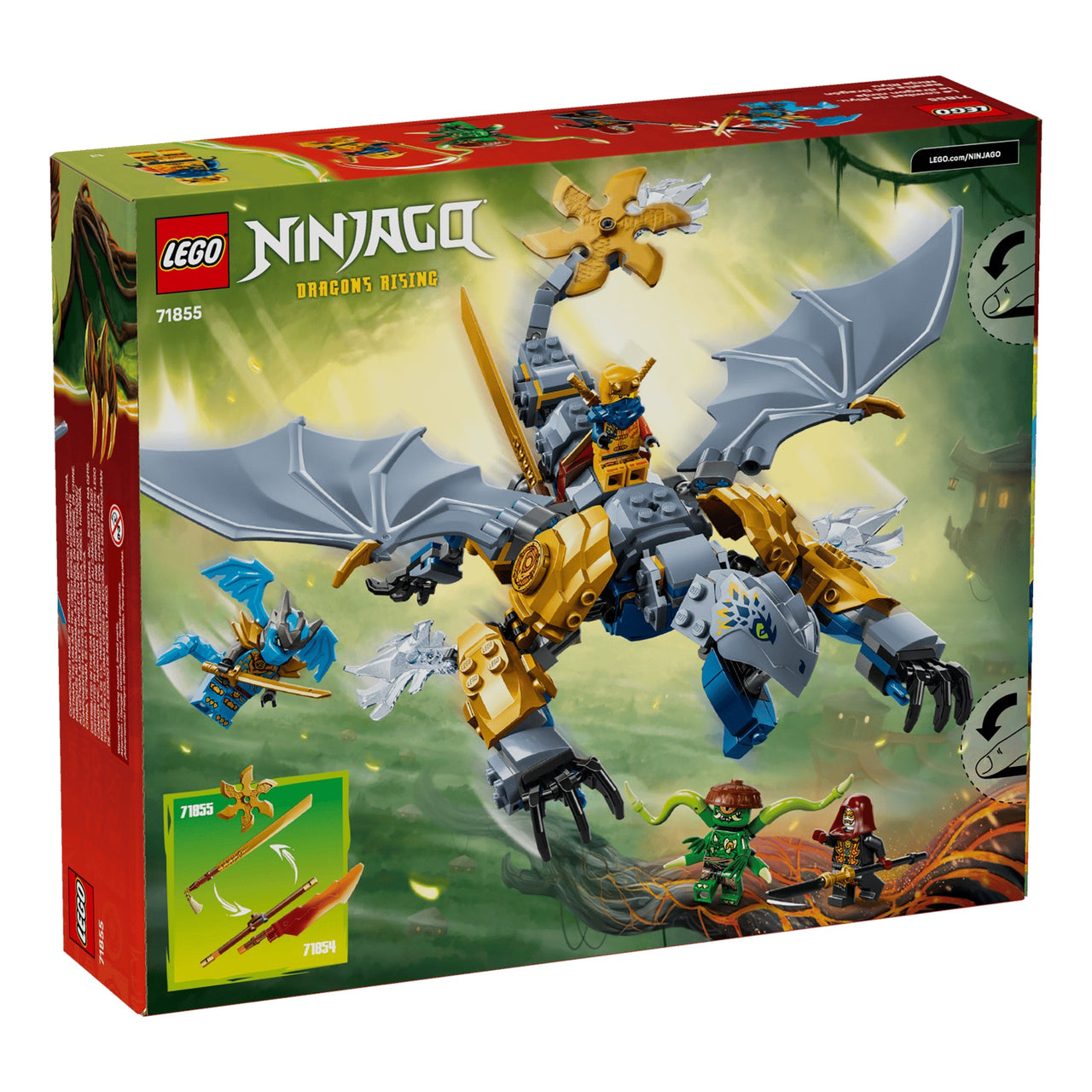 LEGO Ninja Dragon Riyu's Battle 71855-ABS