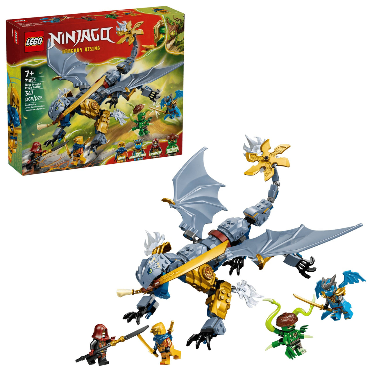 LEGO Ninja Dragon Riyu's Battle 71855-ABS