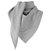 LOUIS VUITTON Wool Shawls Women's Gray