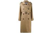 SAINT LAURENT Trench Coat Women's Umber