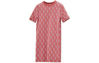 HERMES Short-Sleeved Dresses Women's Pink