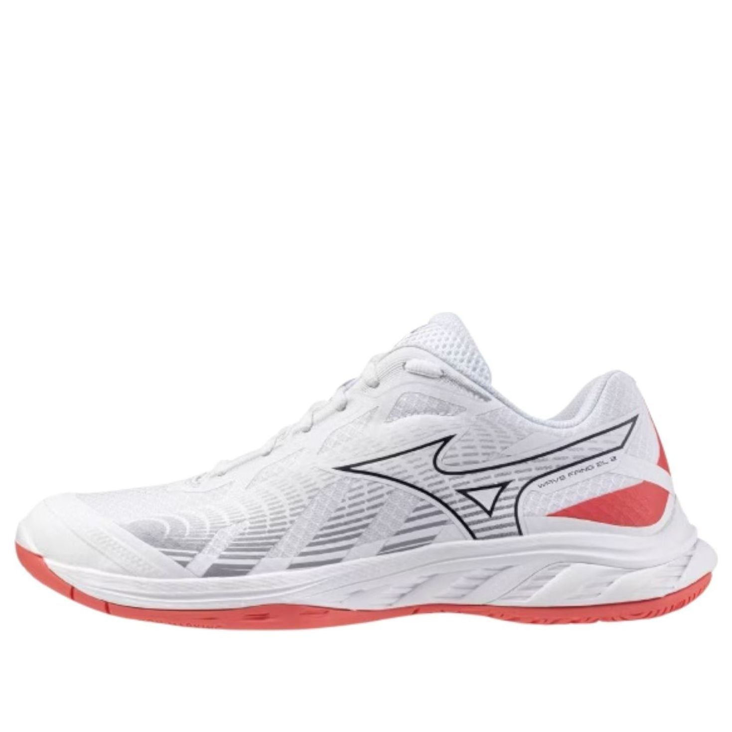 Mizuno Wave Fang EL 2 Wide 'White Coral Red' 71GA242325