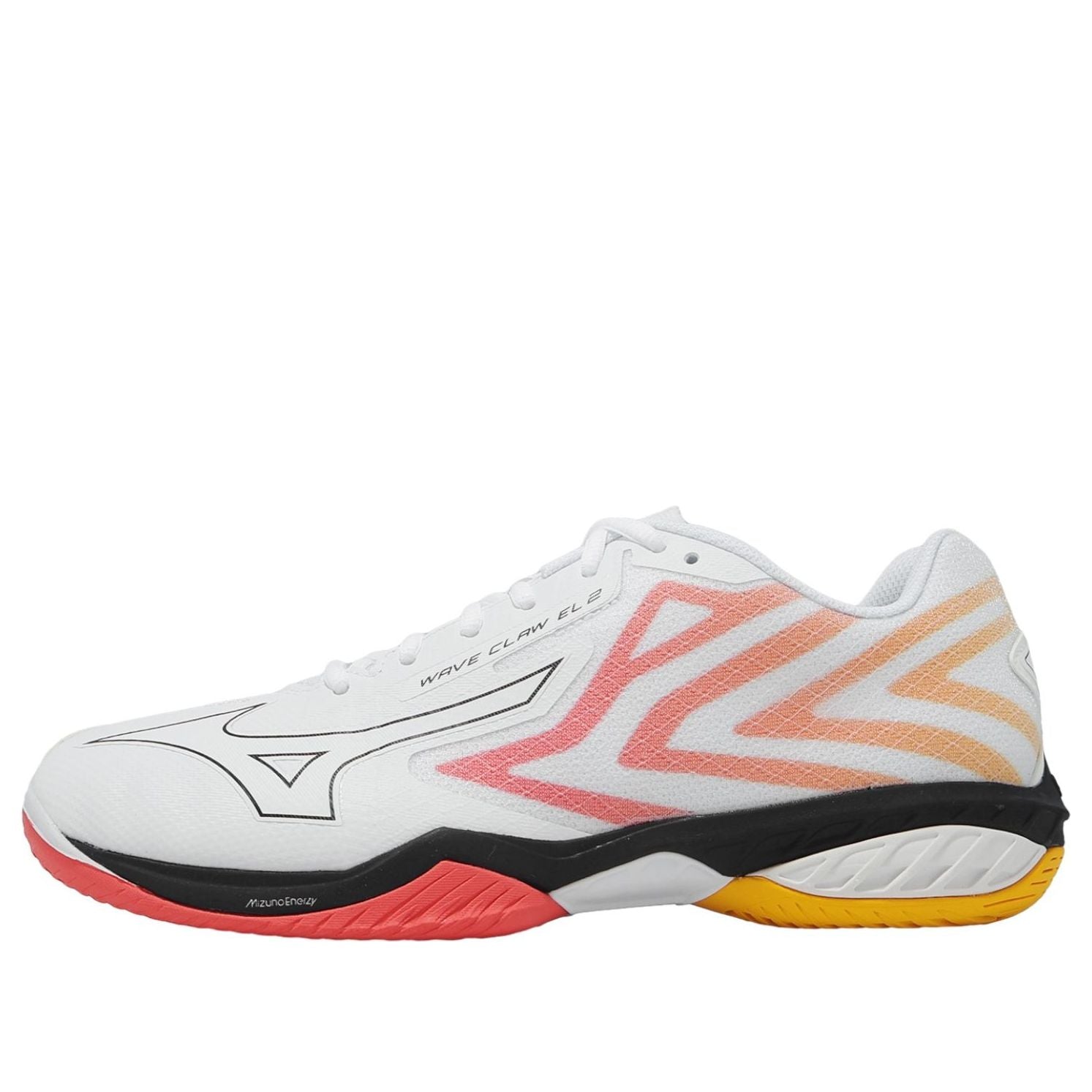 Mizuno Wave Claw EL 2 Wide 'White Orange Black' 71GA258375