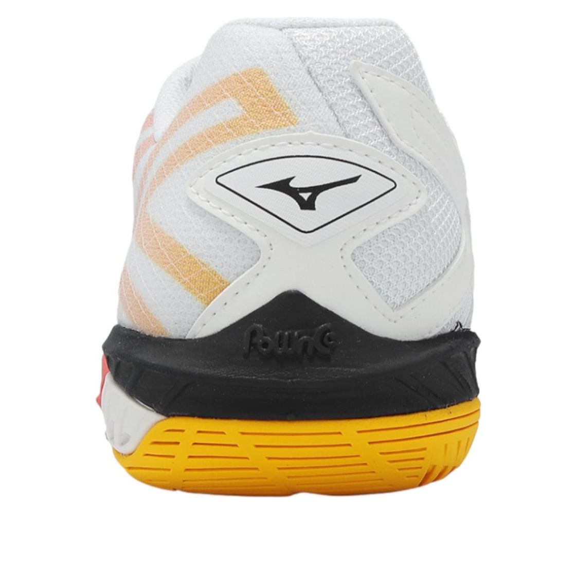 Mizuno Wave Claw EL 2 Wide 'White Orange Black' 71GA258375