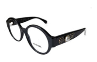 CHANEL Round Eyeglass Frames Women's