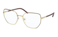 PRADA Eyeglass Frames Women's Gold
