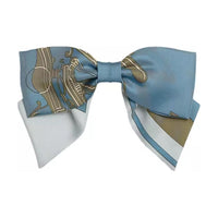 HERMES 2020s Grenelle Ex libris Hair Clip