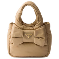 PRADA Re Nylon Recycled Nylon Shoulder Bag, Crossbody Bag, Handbag Mini Women's Brandy