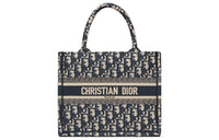 DIOR Small DIOR Book Tote Oblique Embroidery