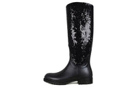 SAINT LAURENT Knee-high Boots Women's Black