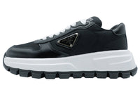 PRADA Low Top Stylish Skateboarding Shoes Women's Black