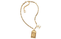 CHANEL Necklaces Women's Gold